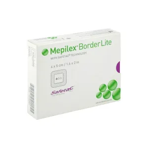 Mepilex Border Comfort Foam Dressing- 4cm x 5cm 10 Dressing