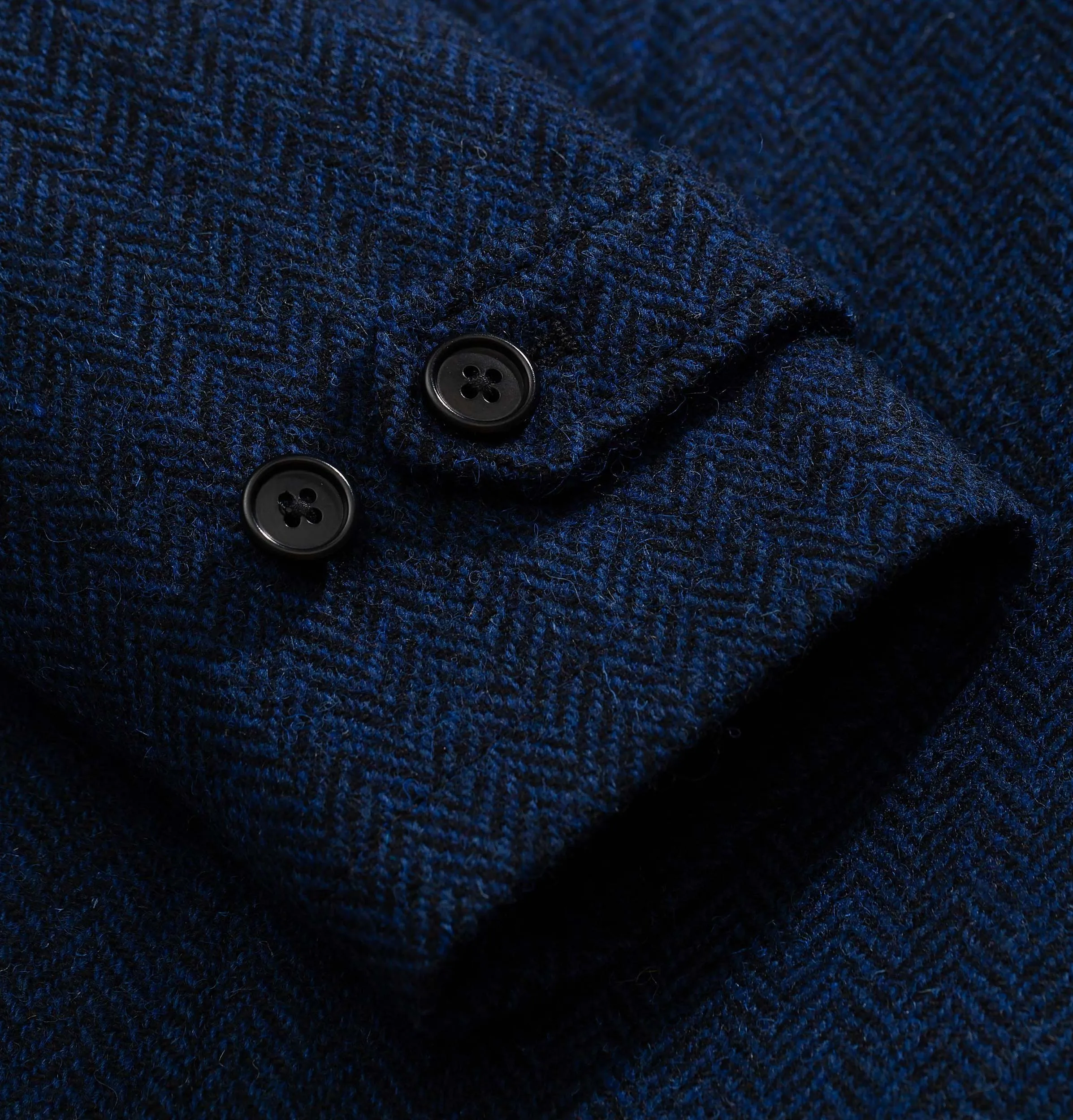 Norse Projects Svalbard Harris Tweed Jacket – Navy