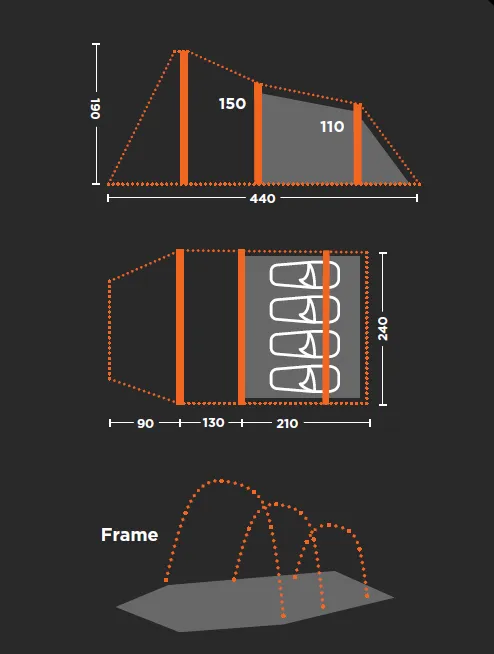 Oztent Air Tent 4