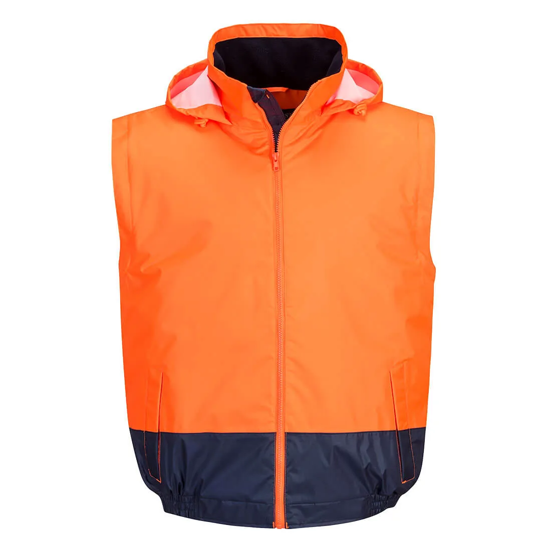 Portwest Hi-Vis Essential 2-in-1 Bomber Jacket (MC464)