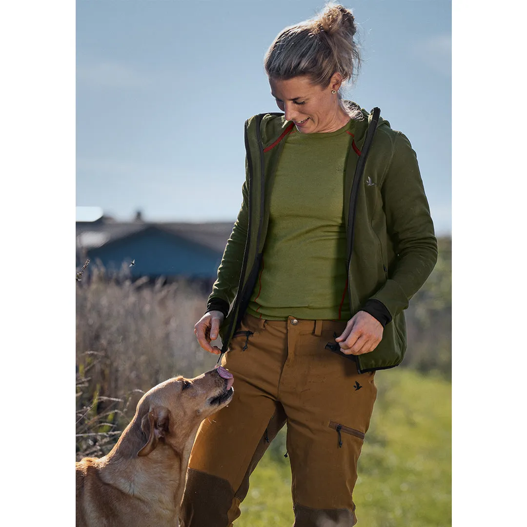 Power Ladies Fleece Pine Green by Seeland