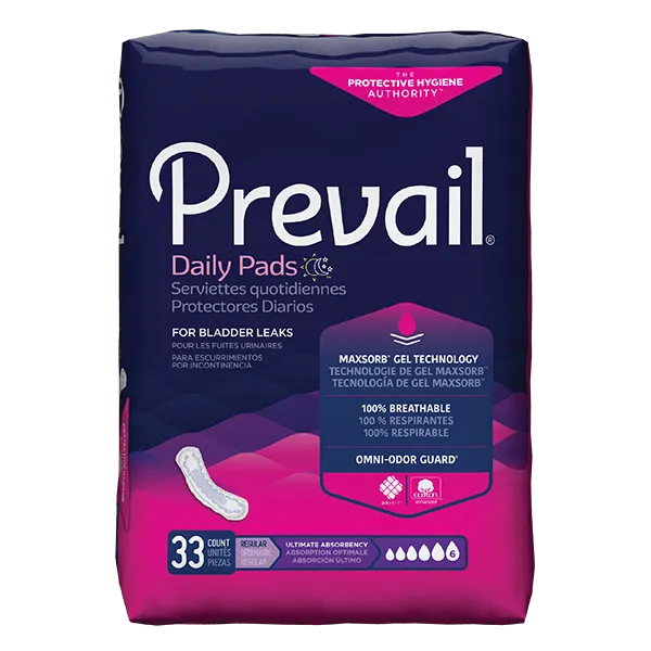 Prevail Ultimate Absorbency Bladder Control Pad