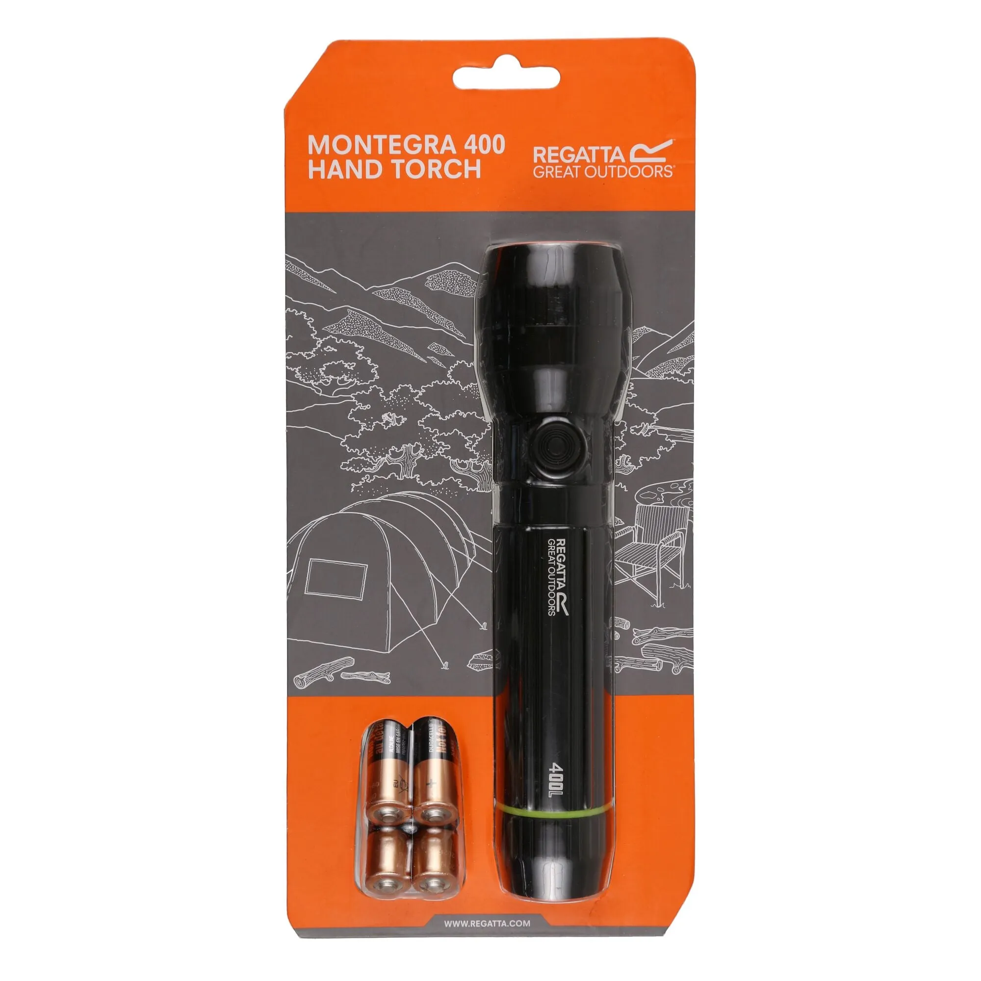 Regatta Montegra 400 Hand Torch - Black - One Size