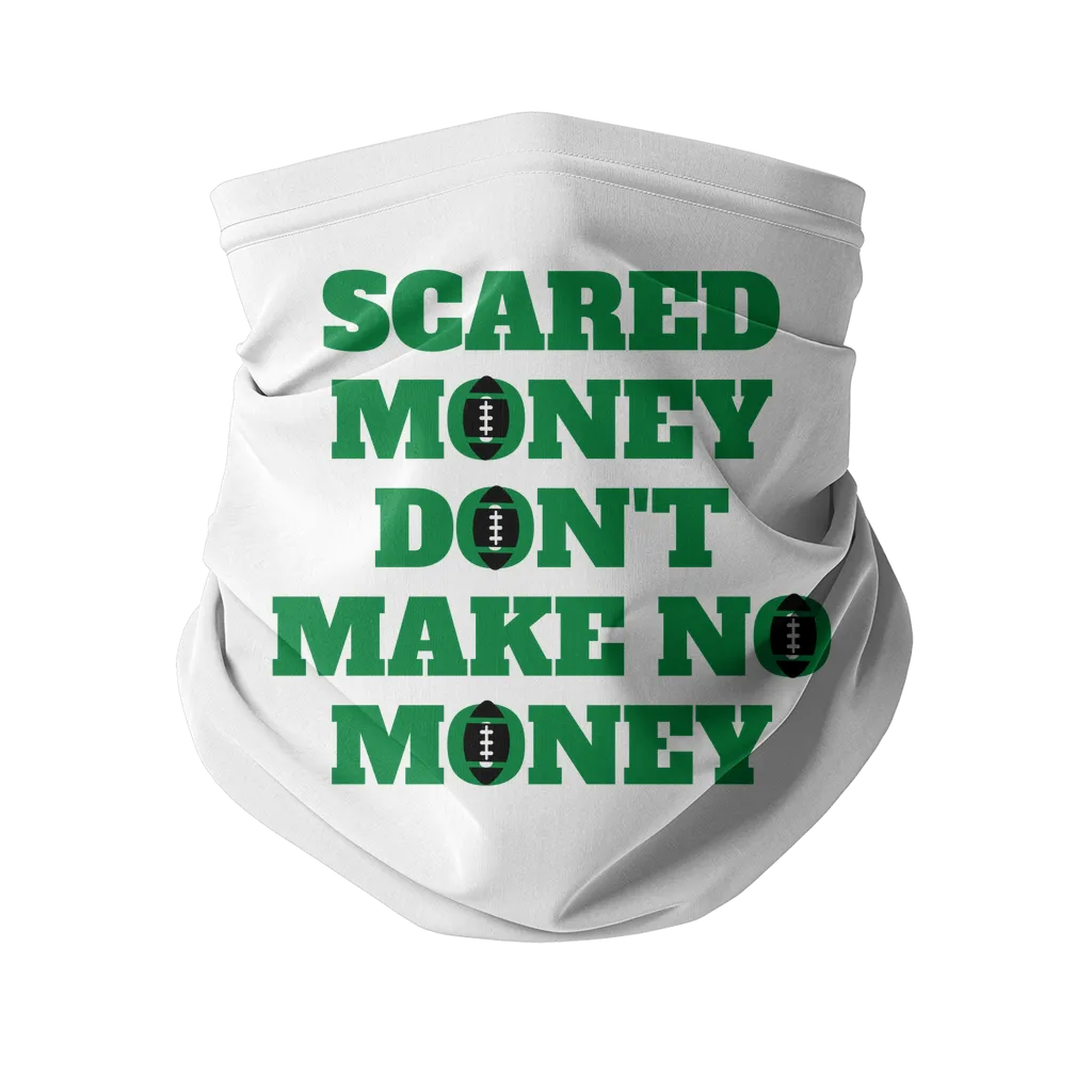 Scared Money Sublimation Neck Gaiter