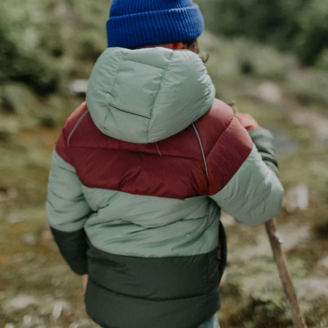 The Nero Puffer Jacket - Green - KIDS