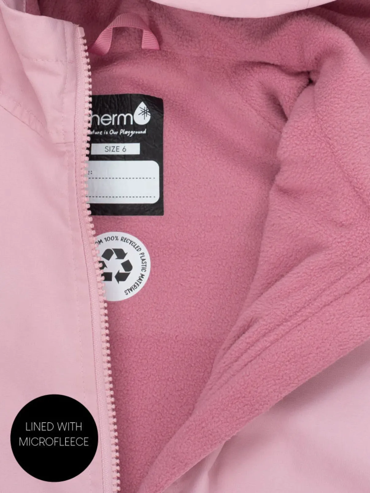 The Splash Magic Storm Jacket - Ballet Pink - KIDS