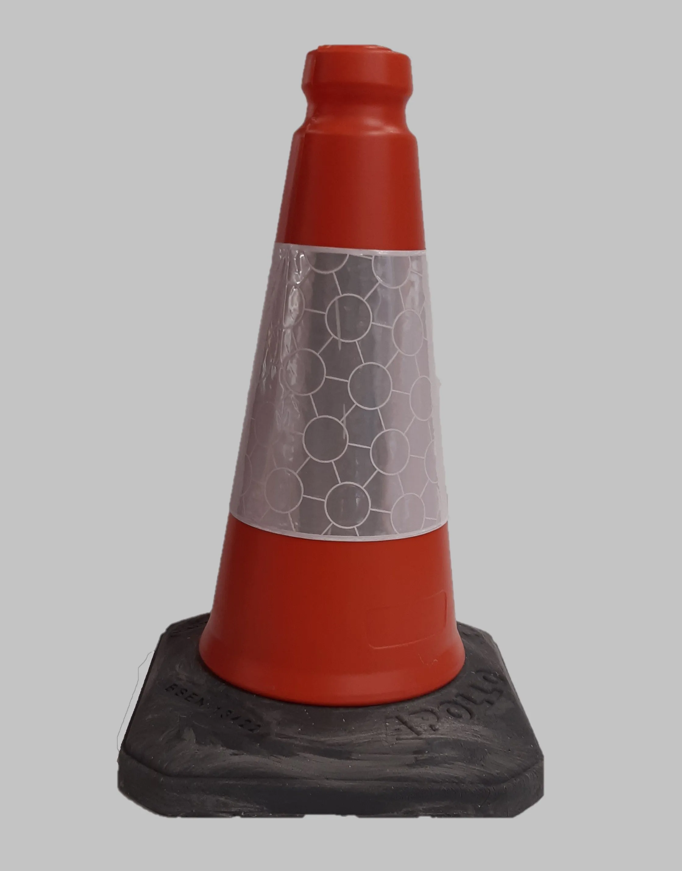 Traffic Road Cone 2 piece 450mm - Set of 6