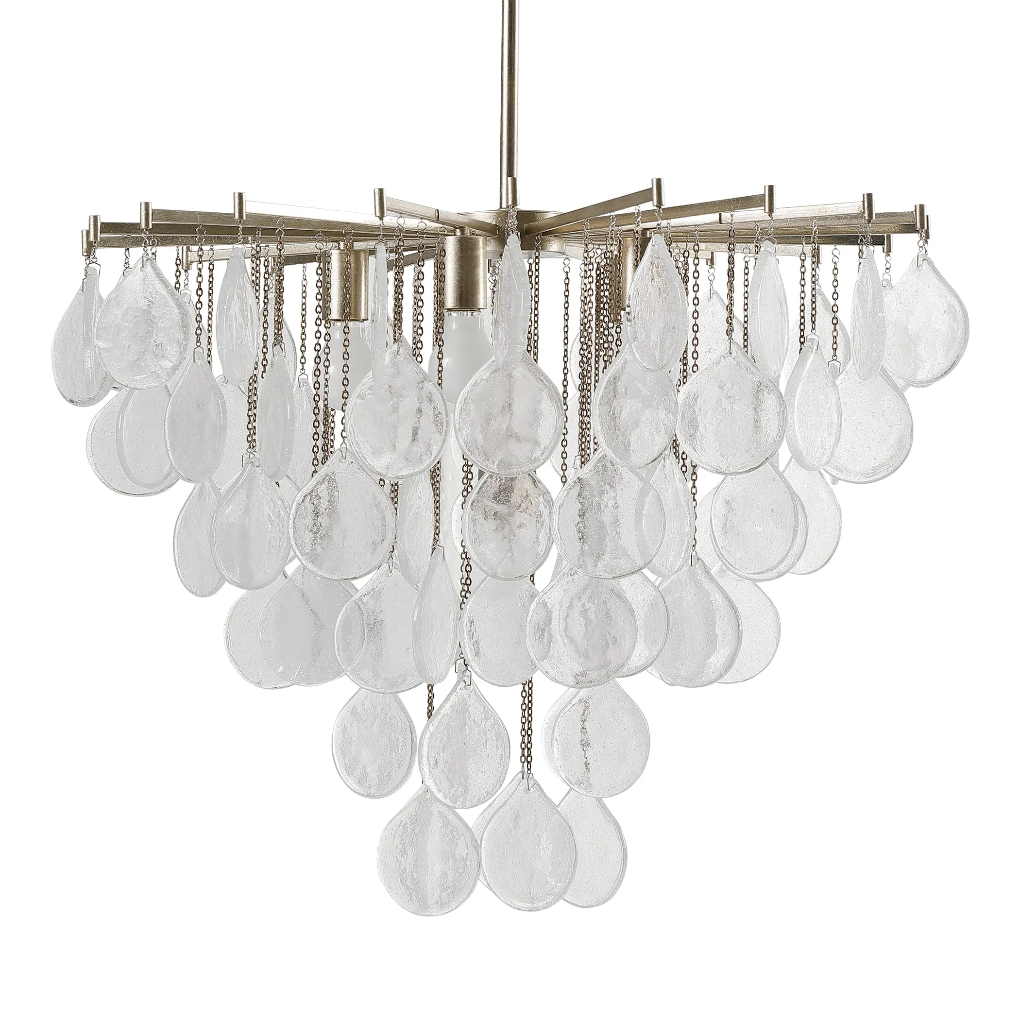 Uttermost Goccia 6 Light Tear Drop Glass Pendant