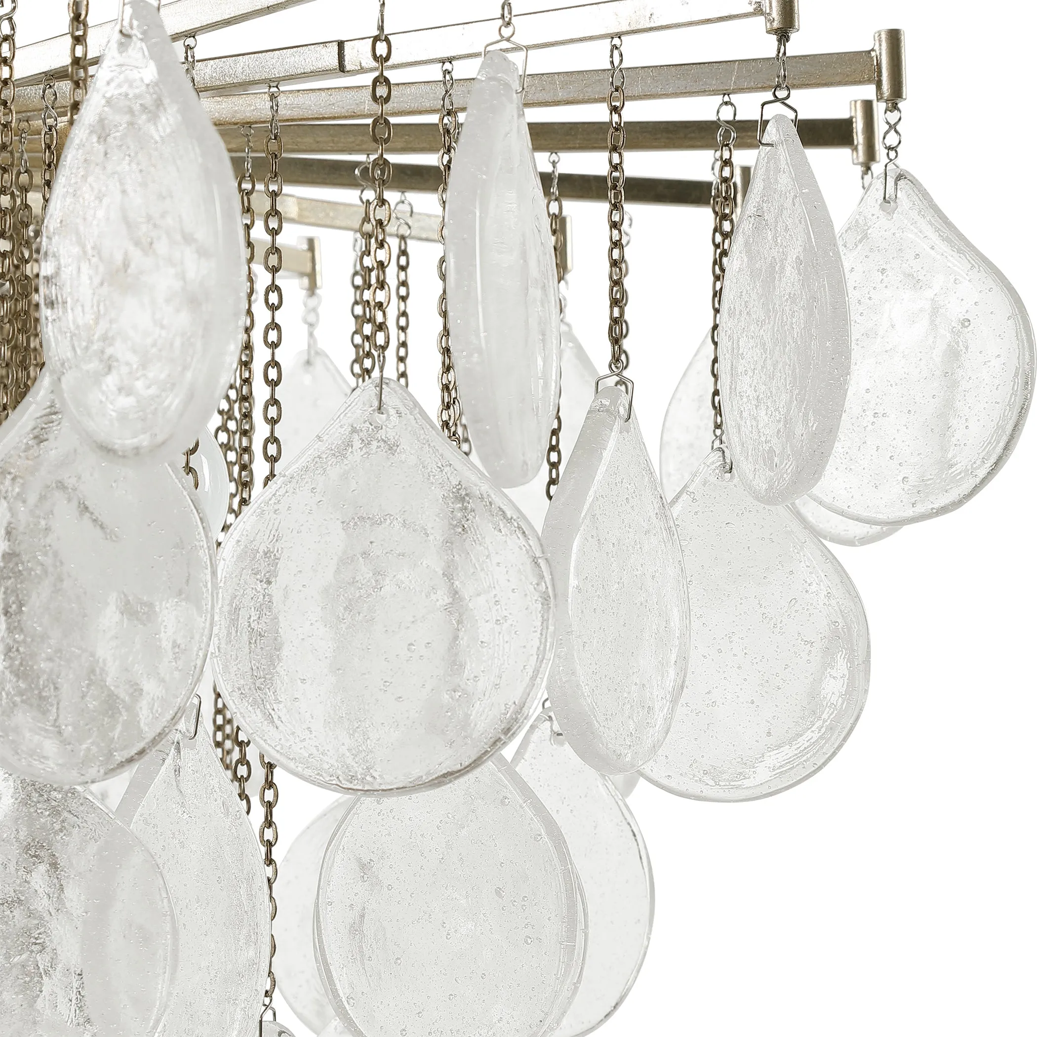 Uttermost Goccia 6 Light Tear Drop Glass Pendant